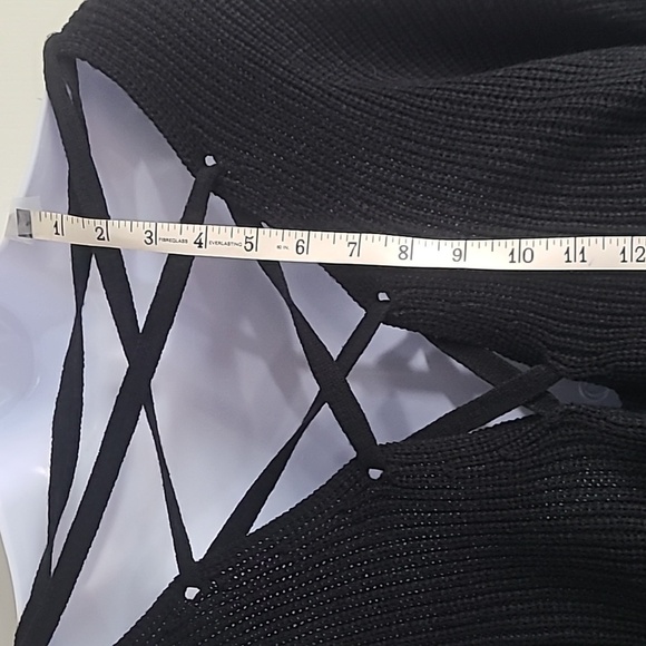 SHEIN Black Acrylic Sweater Small - Picture 4 of 7
